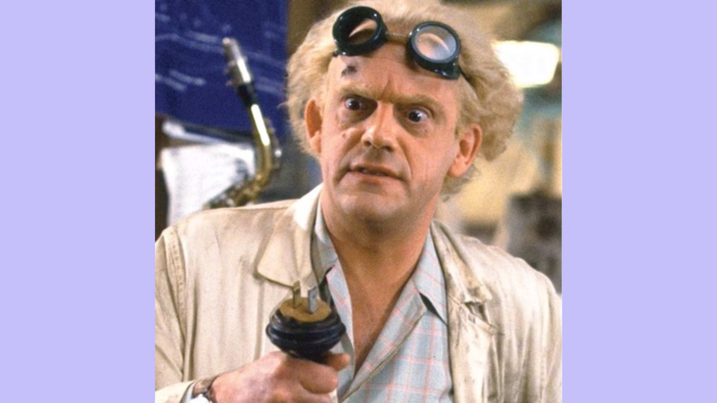 « Bon sang, mais c’est bien sûr ! », dit Doc  quand il trouve comment ramener Marty en 1985